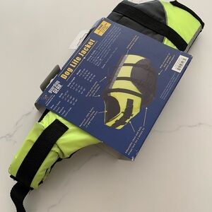 Guardian Gear Aquatic Pet Preserver Size S Yellow Black NWT